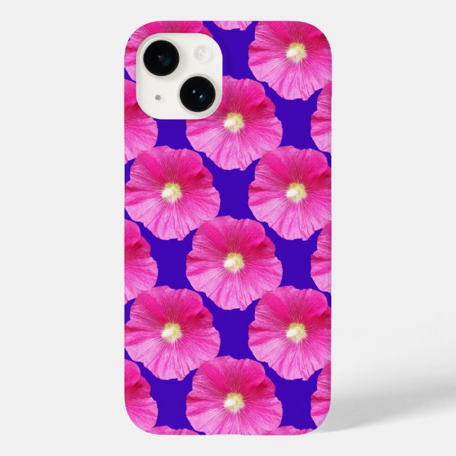 Fleurs roses adorable design Coque-Mate coque ipho (Verso)