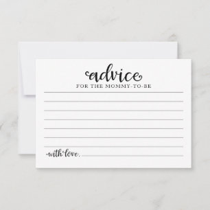 Fleurs roses Carte de conseil Baby shower Hallowee