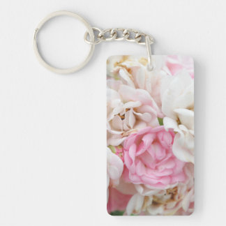 Fleurs roses et blanches