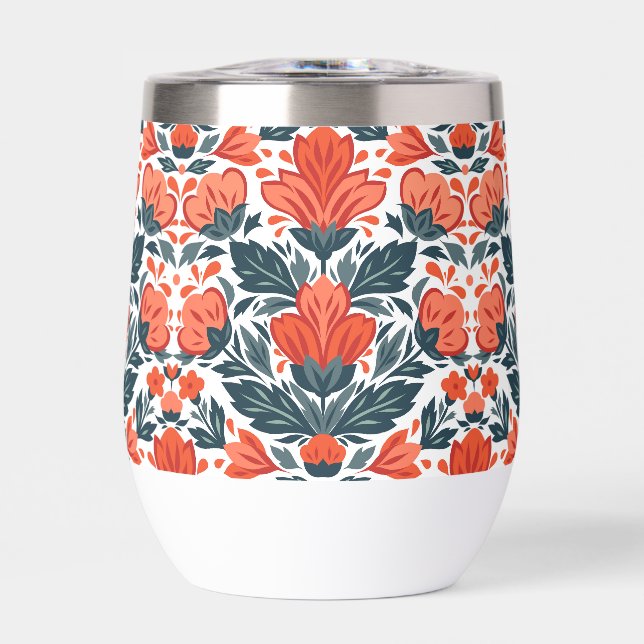 Fleurs rouges décoratives (Avant)