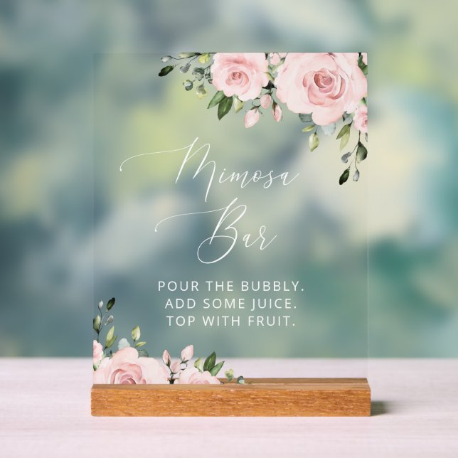 Fleurs Rouges, Fleurs Roses, Boho, Bar Mimosa (Neutre)