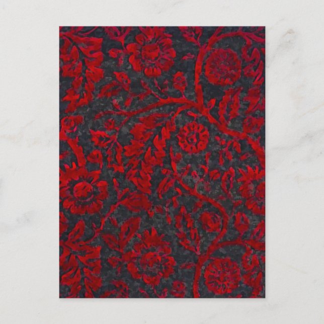 Fleurs sanglantes ~ Carte postale (Devant)