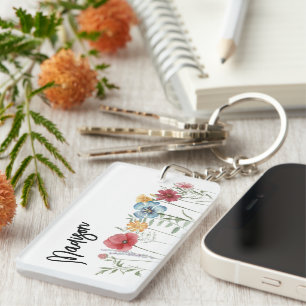 Fleurs sauvages à l'aquarelle peintes avec votre n