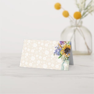 Fleurs sauvages Conception, Cartes de Place