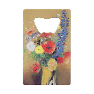 Fleurs sauvages dans un vase Long-étranglé, c.19