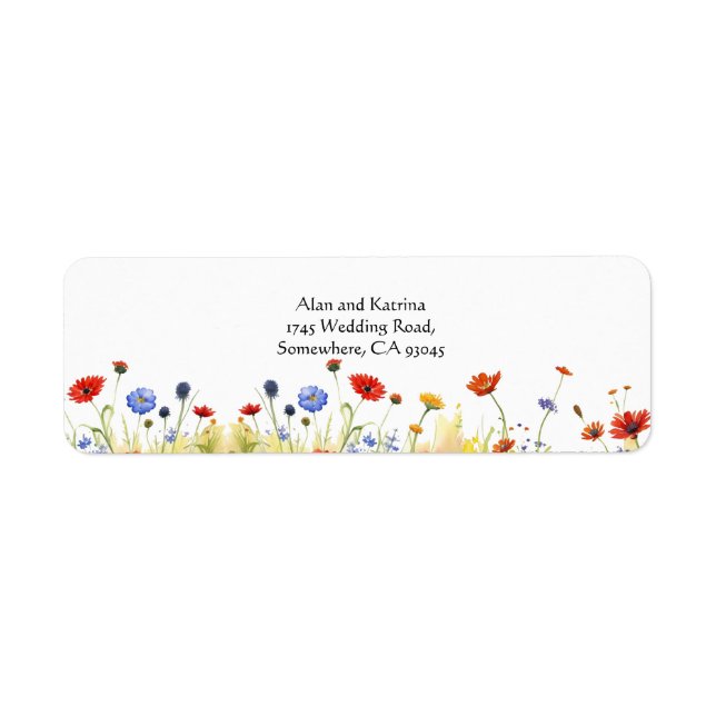 Fleurs sauvages de Spring Meadow (Devant)