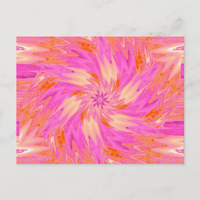 FLEURS SAUVAGES EN PASTELS 10 Carte postale (Devant)