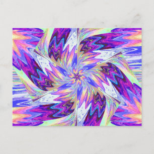 FLEURS SAUVAGES EN PASTELS 1 Carte postale