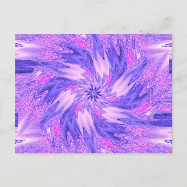FLEURS SAUVAGES EN PASTELS 9 Carte postale (Devant)