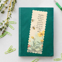 Fleurs sauvages et abeilles vintage