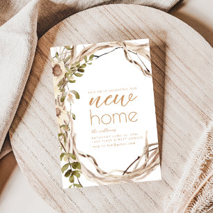 Fleurs sauvages Invitations du New Home House