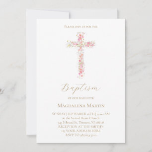 fleurs sauvages roses traversent   Invitation de b