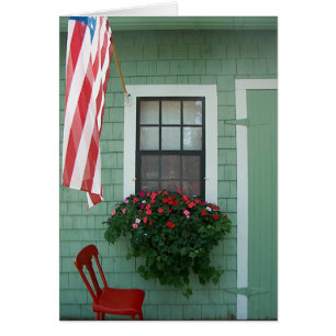 Fleurs sur la grange