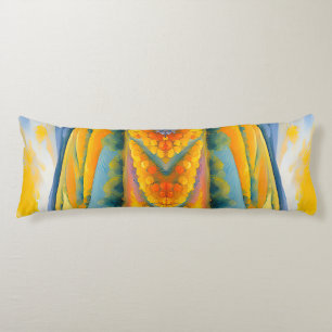 “Fleurs Tranquilles” Wide Landscape Provence Body Pillow