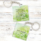 Fleurs vertes élégantes Vertes Inspiration Bible V