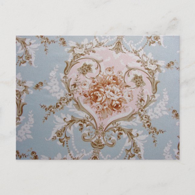 Fleurs Victoriennes - Carte postale / Réception Cé (Devant)