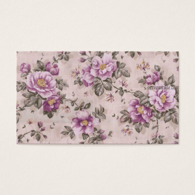 Fleurs vintages (Devant)