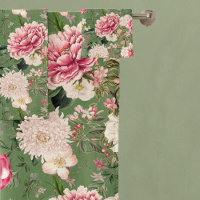 Fleurs vintages du Jardin Botanique Motif Bath Tow