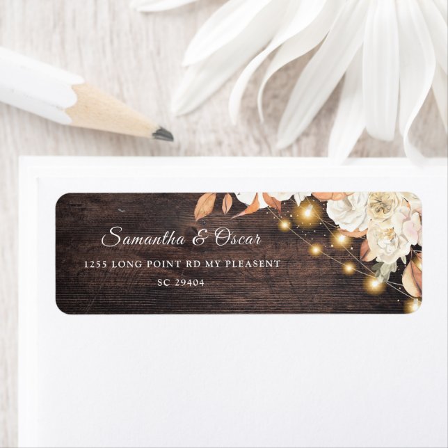 Fleurs vintages et Citrouille Automne (En situation)