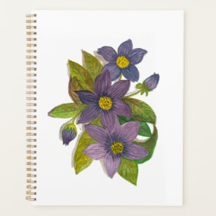 fleurs violettes