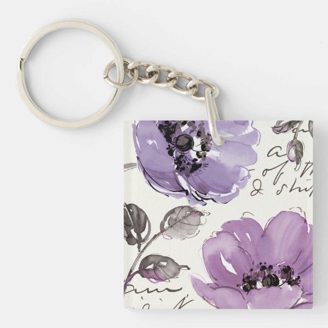 Fleurs violettes (Devant)