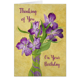 Fleurs violettes