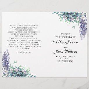 Fleurs violettes et turquoises. Programme de maria