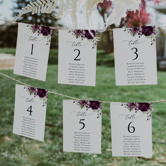 Fleurs violettes, Fleurs de prune, Cartes de Carte (Créateur téléchargé)