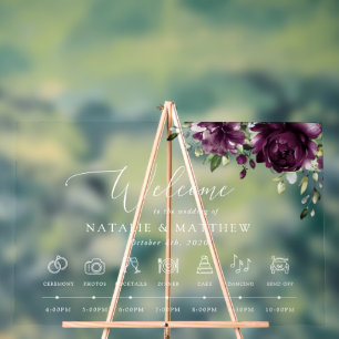Fleurs violettes, fleurs de prunier, Chronologie d
