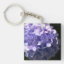 Fleurs violettes Hydrangea pourpre pour la mariée