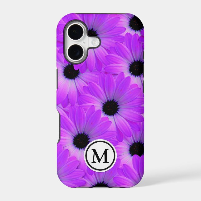Fleurs Violettes Monogramme (Verso)