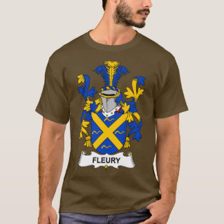 Fleury Coat of Arms Family Crest T-Shirt