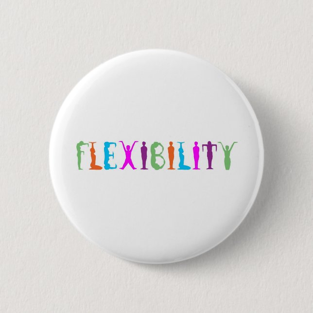 Flexibility 2 Inch Round Button (Front)