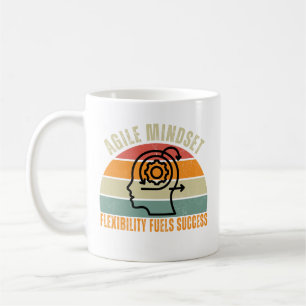 Flexibility Fuels Success Agile Mindset Quote Coffee Mug