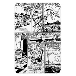 Flexible 1960's "NEMESIS" Action Comic Strip Magnet