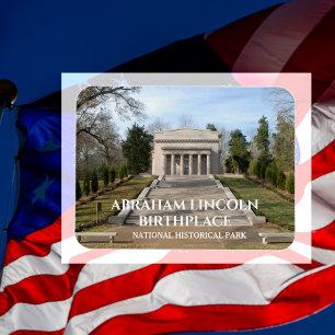 Flexible Abraham Lincoln Birthplace Memorial Magnet