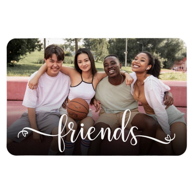 Flexible Amis Script Photo Magnet (Horizontal)