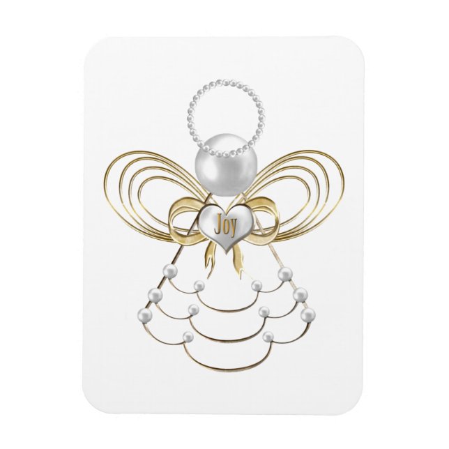 Flexible Ange de Noël de la joie Magnet Premium (Vertical)