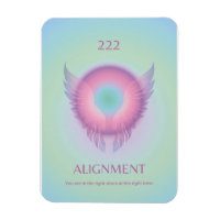 Angel Numéro Aura Magnet 222 Alignement