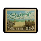 Anna Maria Island Magnet Beach Vintage voyage