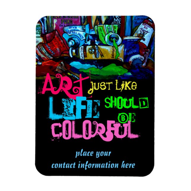 Flexible Art Marketing Magnet (Vertical)