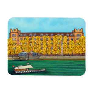 Flexible Basel Kaserne Magnet by Lisa Lorenz