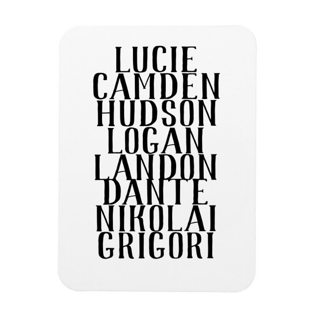 Flexible Best Wishes Character Magnet (Vertical)