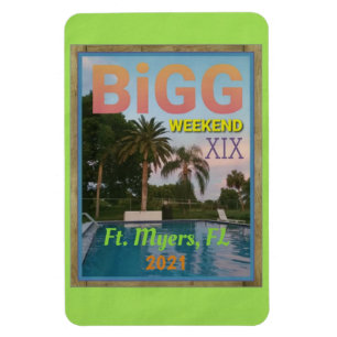 Flexible BiGG Weekend XIX Magnet
