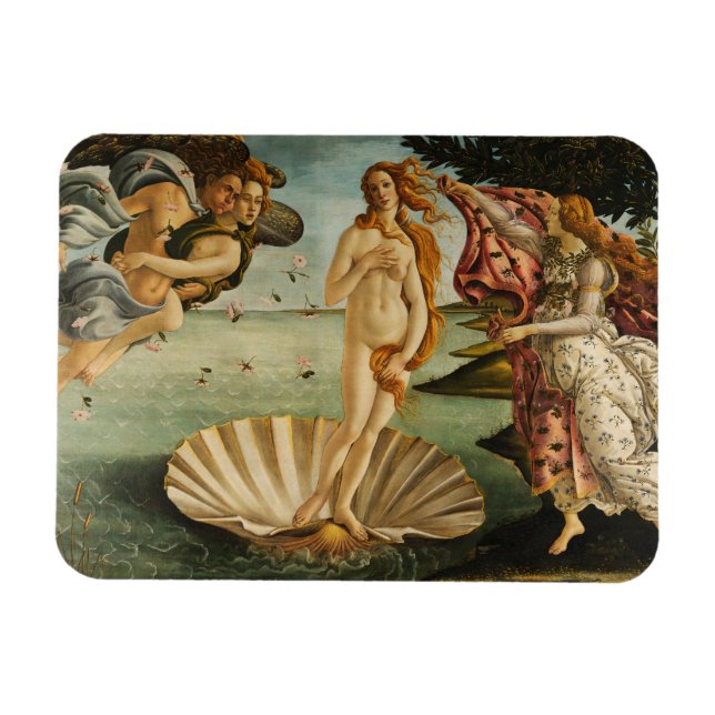 Flexible Botticelli La naissance de Vénus Magnet (Horizontal)
