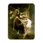 Bouguereau Nymphes et Satyr Magnet