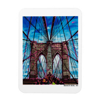 Flexible Brooklyn Bridge, NYC Magnet
