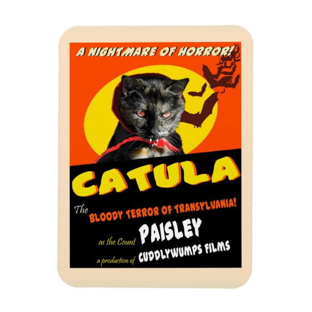 Flexible Catula Spoof Movie Poster Magnet (Vertical)