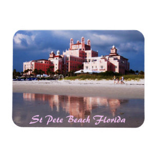 Flexible Château de sable St Pete Plage Flexi Magnet