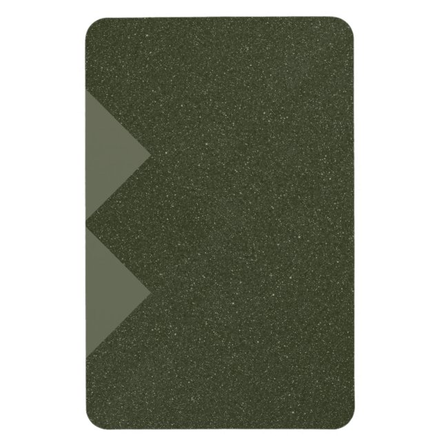 Flexible Chevron Edge Vert mousse Magnet – Personnalisable (Vertical)